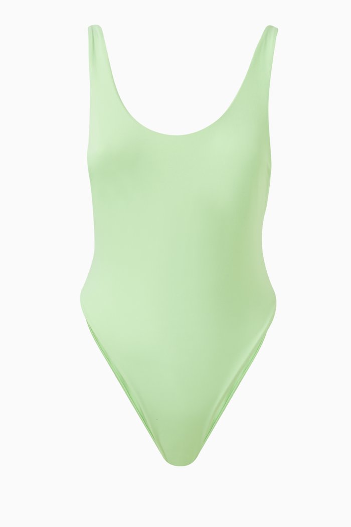 

Funky One-piece Swimsuit, Green