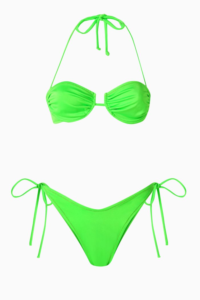 

Penny Bikini Set, Green