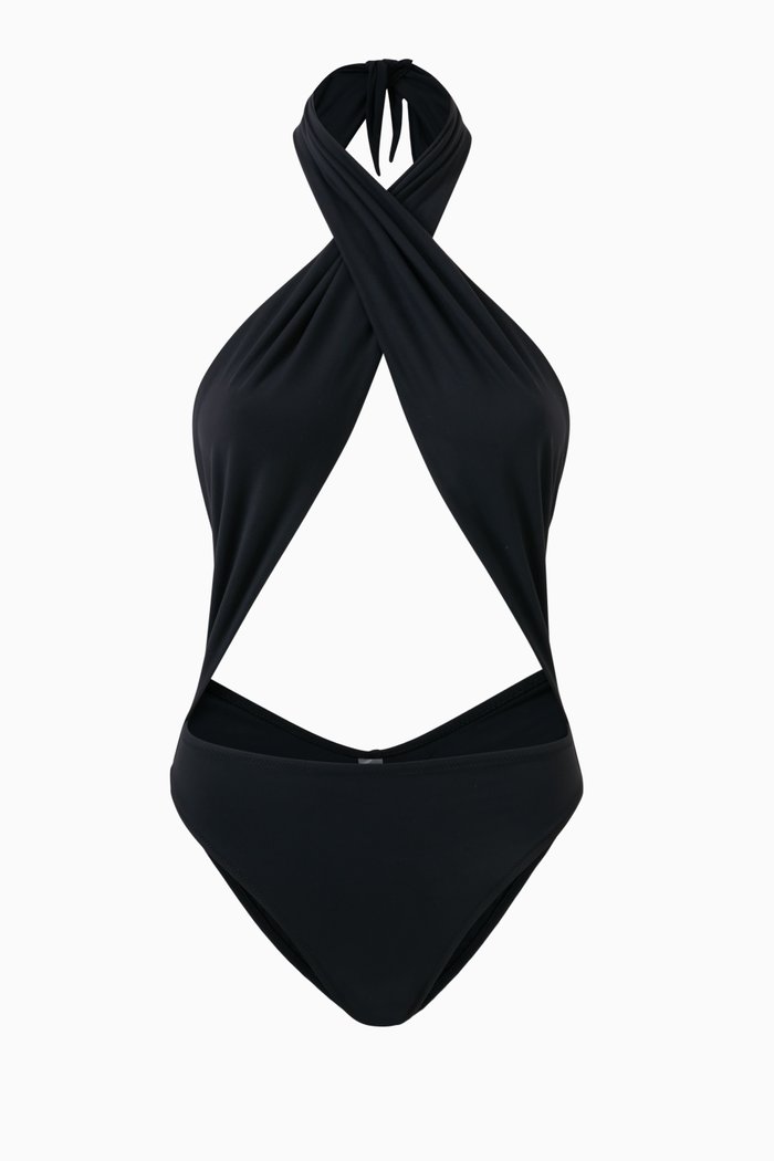 

Italian Stallion Bikini Set, Black