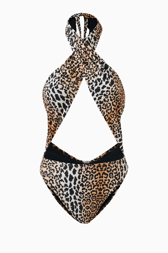 

Italian Stallion One-piece Swimsuit, Brown