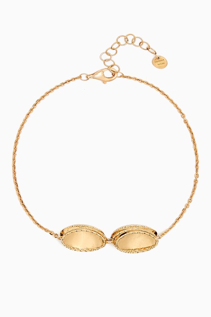

Moda Mirror Bracelet in 18kt Gold, Yellow