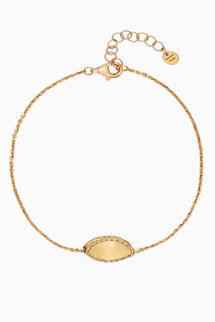 

Moda Mirror Bracelet in 18kt Gold, Yellow