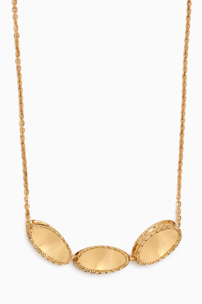 

Moda Mirror Necklace in 18kt Gold, Yellow