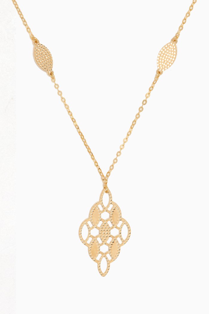 

LaNature Wonderland Necklace in 18kt Gold, Yellow