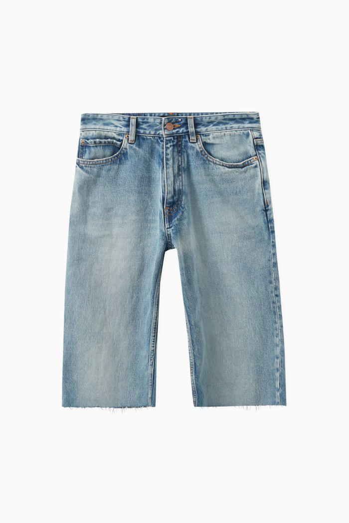 

FIve-pocket Shorts in Denim, Blue