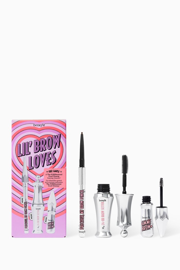 

Lil' Brow Loves Brow Pencil & Gel Value Set, Colourless