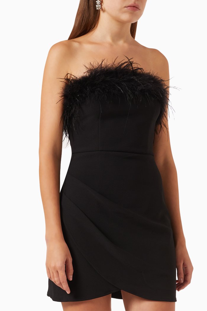 

Paulina Mini Dress, Black