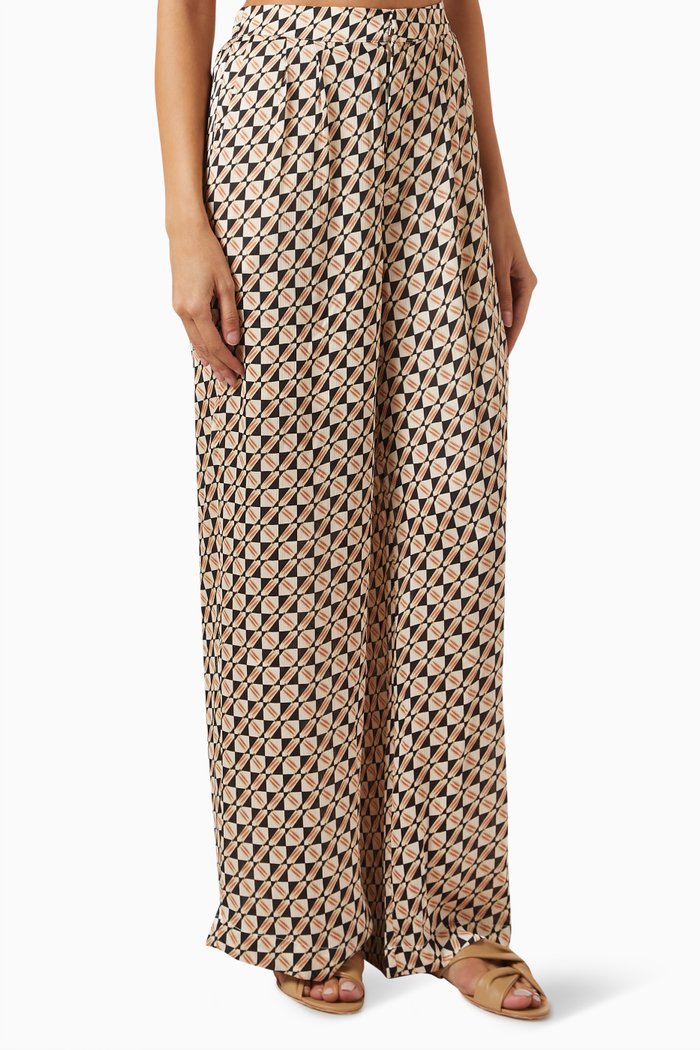 

Cece Wide-leg Pants, Multicolour