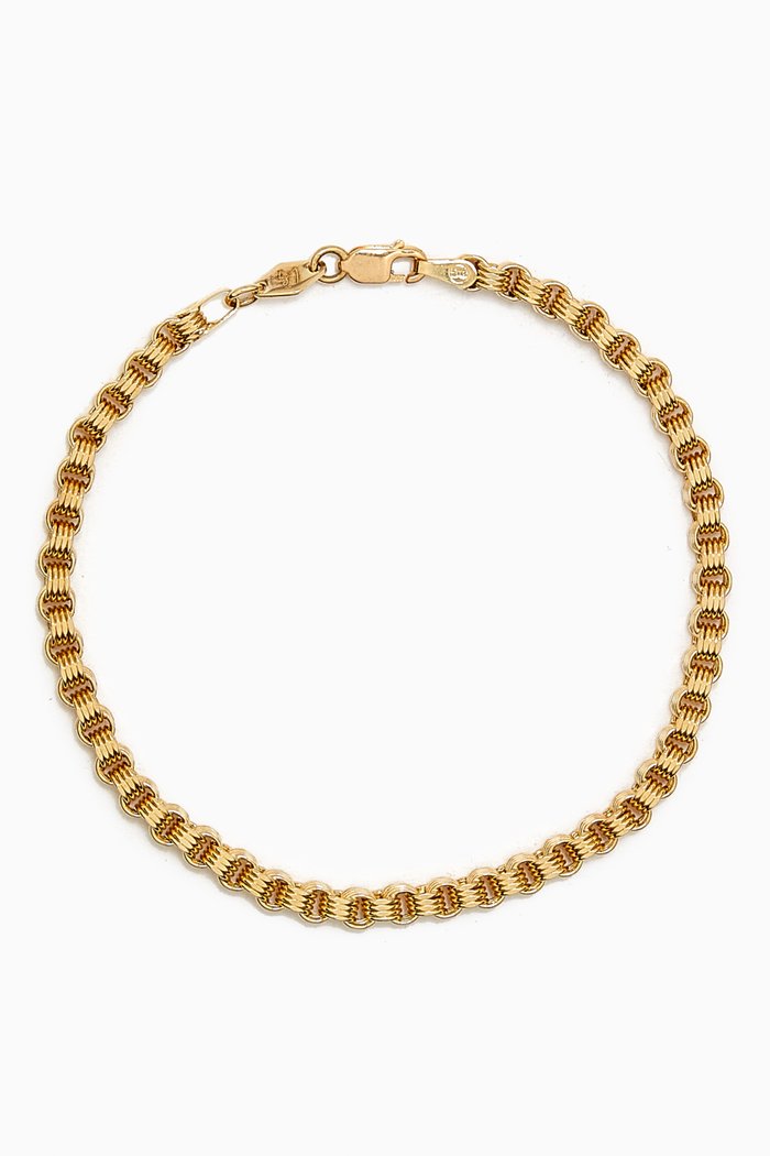

Mini Spirale Chain Bracelet in 10kt Gold, Yellow