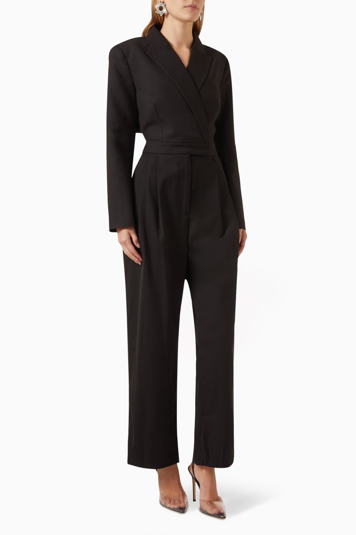 

Talk Back Jumpsuit, Black