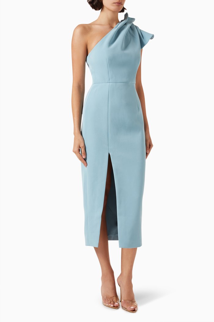 Expectation Midi Dress, Green
