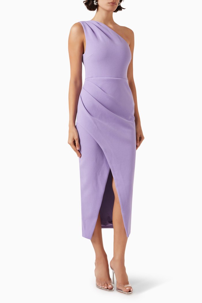 

Fade Into You Midi Dress, Purple