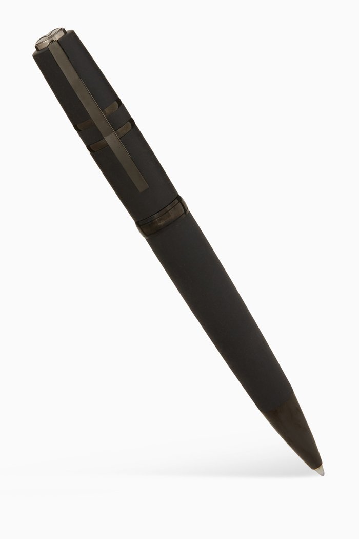 Homo Sapiens Dark Age Ballpoint Pen in Lava, Black