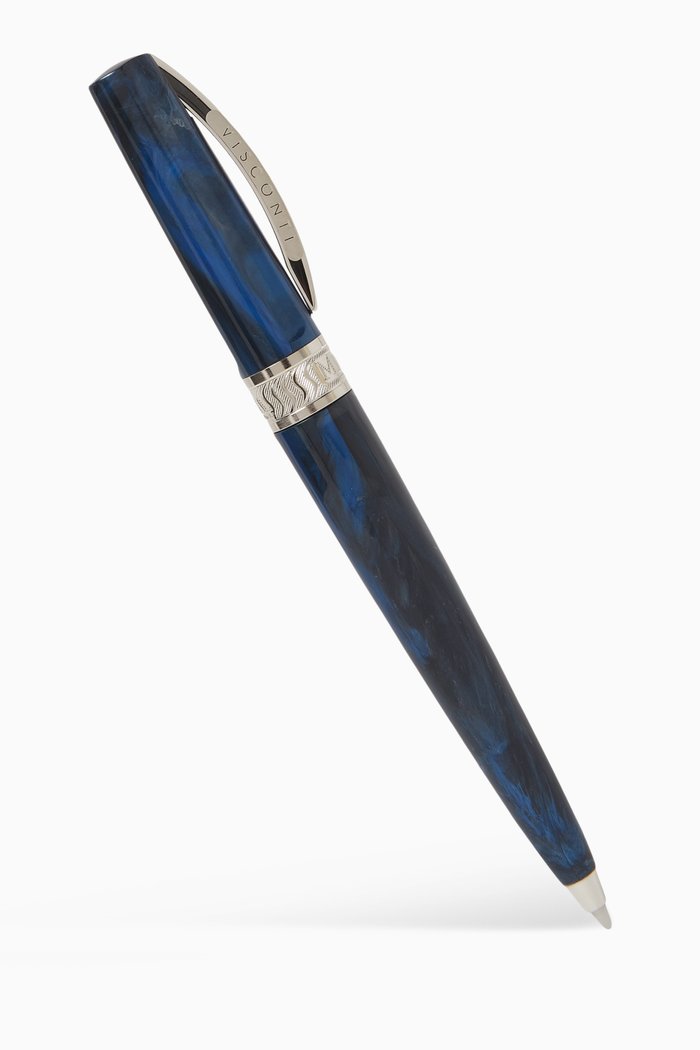 

Mirage Ballpoint Pen in Acrylic Resin, Blue