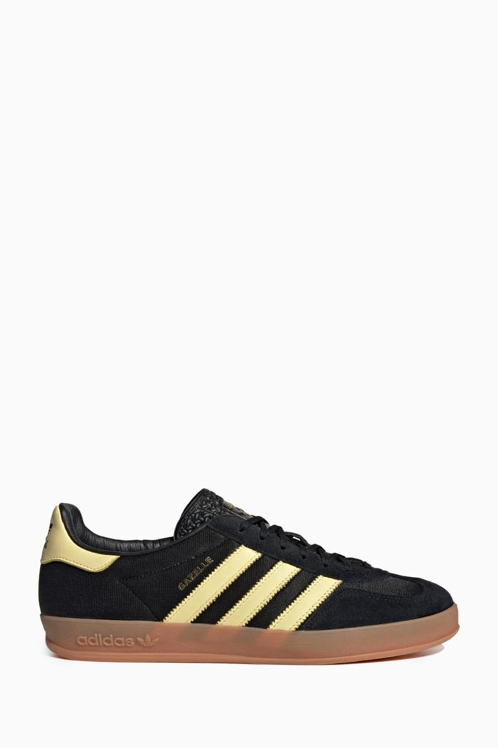 

Gazelle Indoor Sneakers in Suede, Black