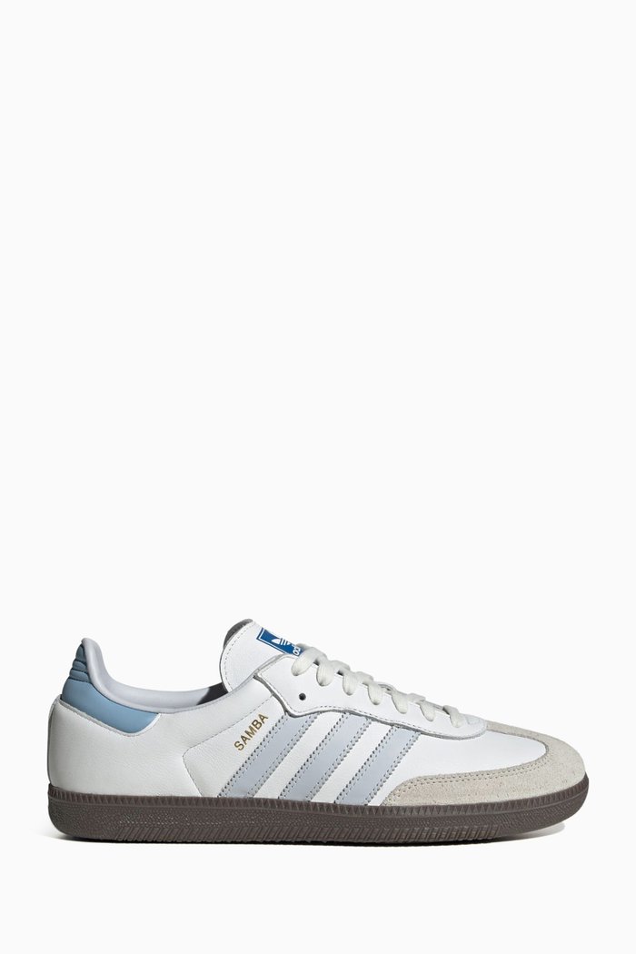 

Samba Sneakers in Leather, White