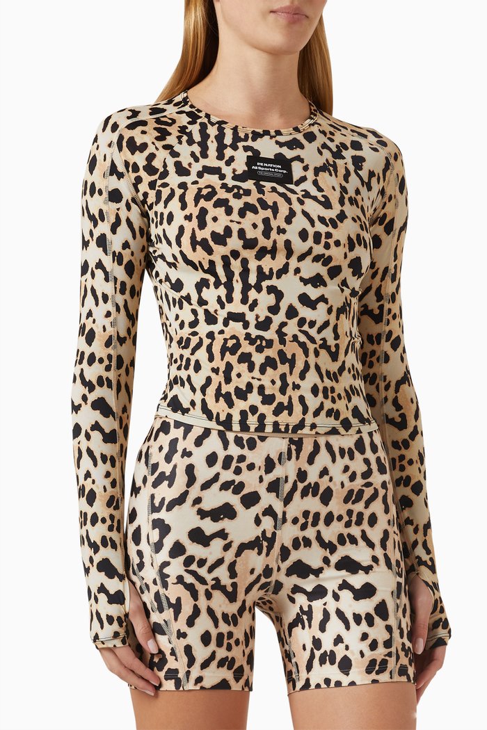 

Del Mar Top in Stretch-nylon, Brown