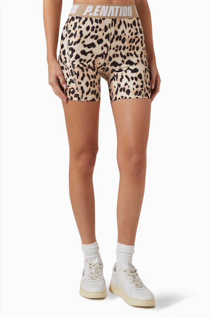 

Pursuit Biker Shorts, Brown