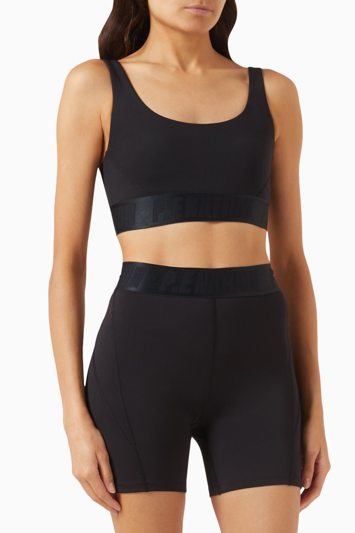 

Backcheck Sports Bra in Stretch-nylon, Black