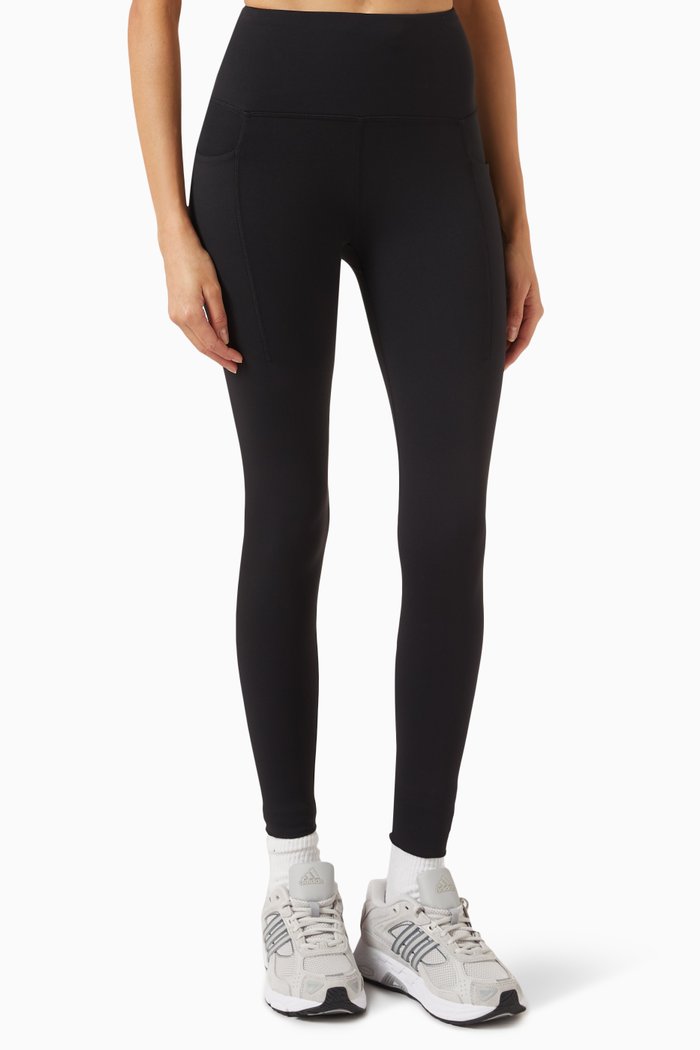 Recalibrate Leggings in Stretch-nylon, Black