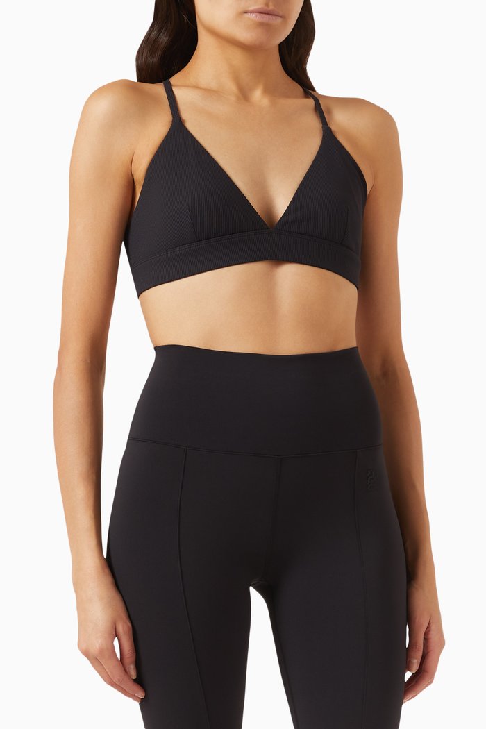 

Free Play Sports Bra in Stretch-nylon, Black