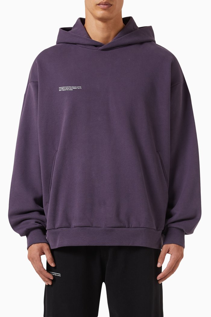 

365 Sweatshirt in Organic Cotton, Purple