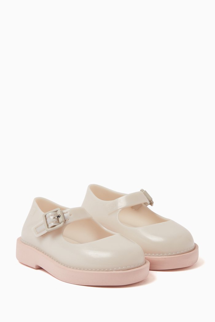 

Lola II Ballerina Flats in Melflex® PVC, Pink