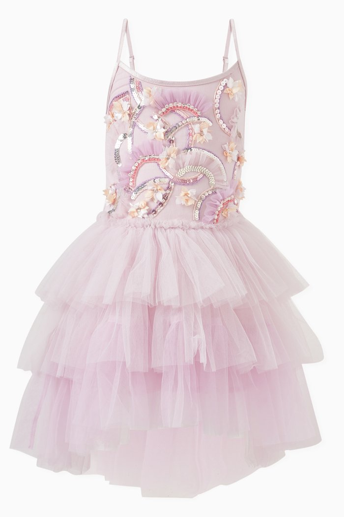

New Wave Tutu Dress, Purple