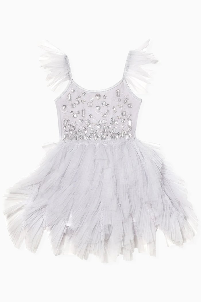 

Bébé Glittering Tutu Dress in Tulle, Blue