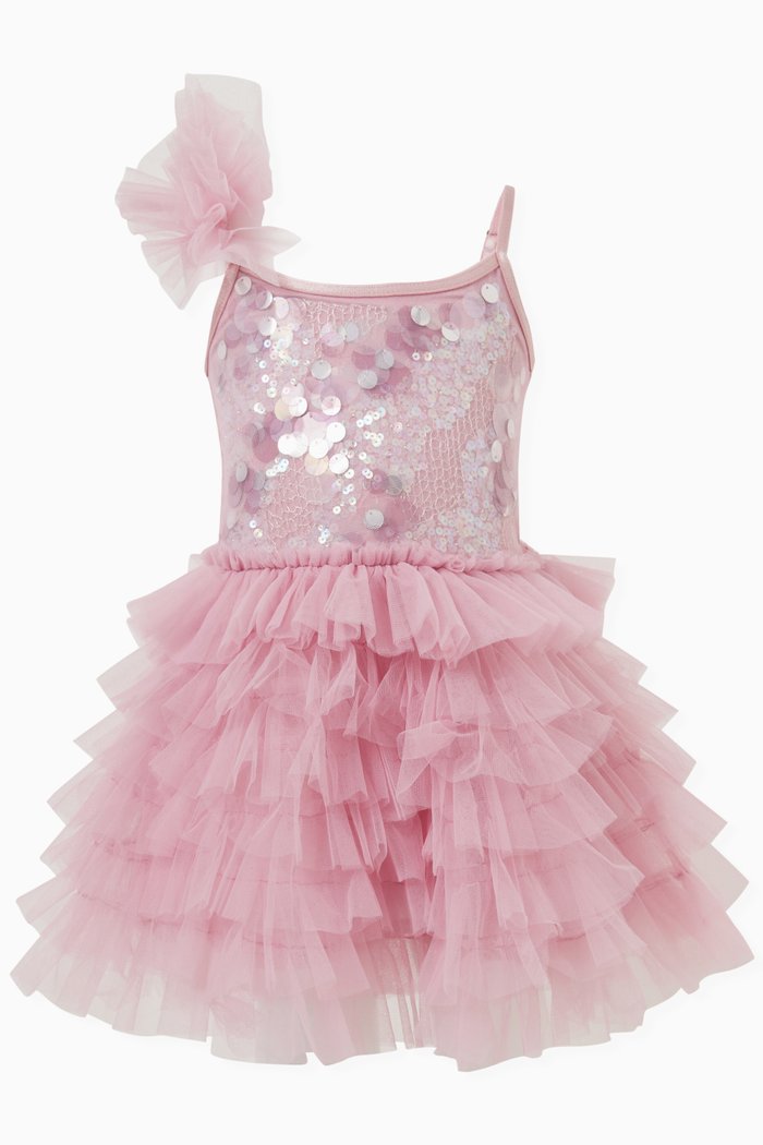 

Bébé Rich Kitsch Tutu Dress in Tulle, Pink