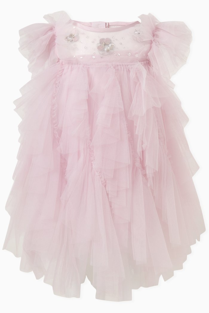 

Bébé Zadie Dress in Tulle, Purple