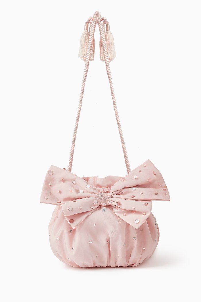 

Bowette Crossbody Bag, Pink