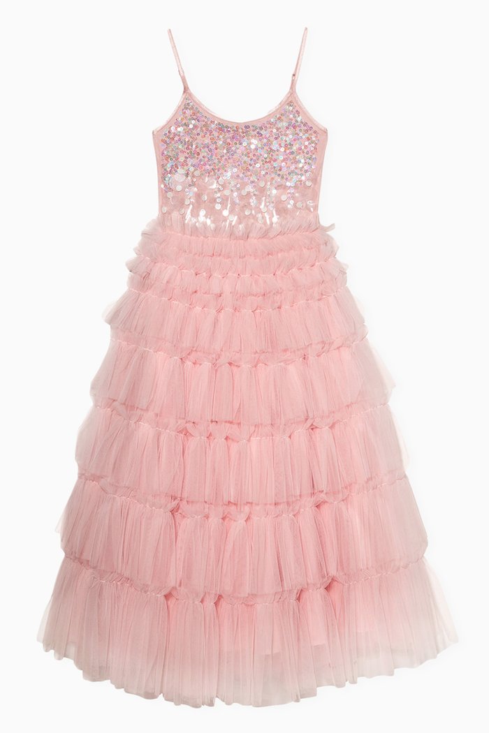 

Twinkling Tutu Dress in Tulle, Pink