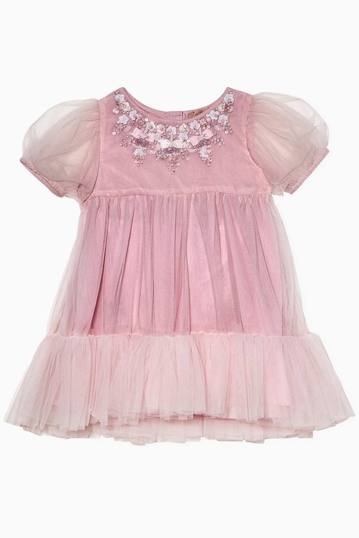 

Bebe Donner Tutu Dress in Tulle, Pink