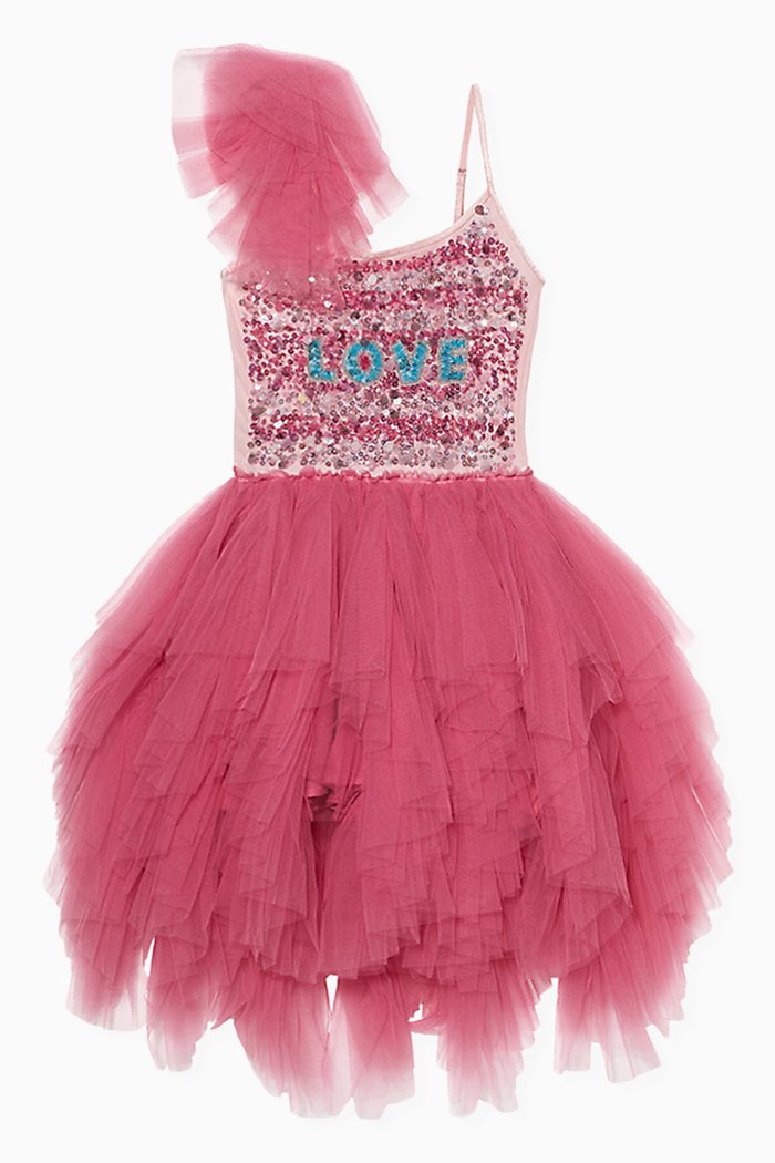 

Love Barbie Tutu Dress in Tulle, Pink