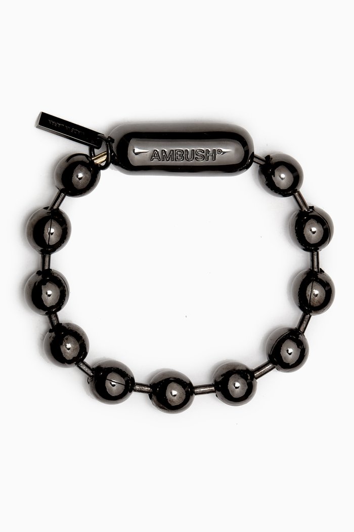 

Huge Ball Chain Bracelet, Black