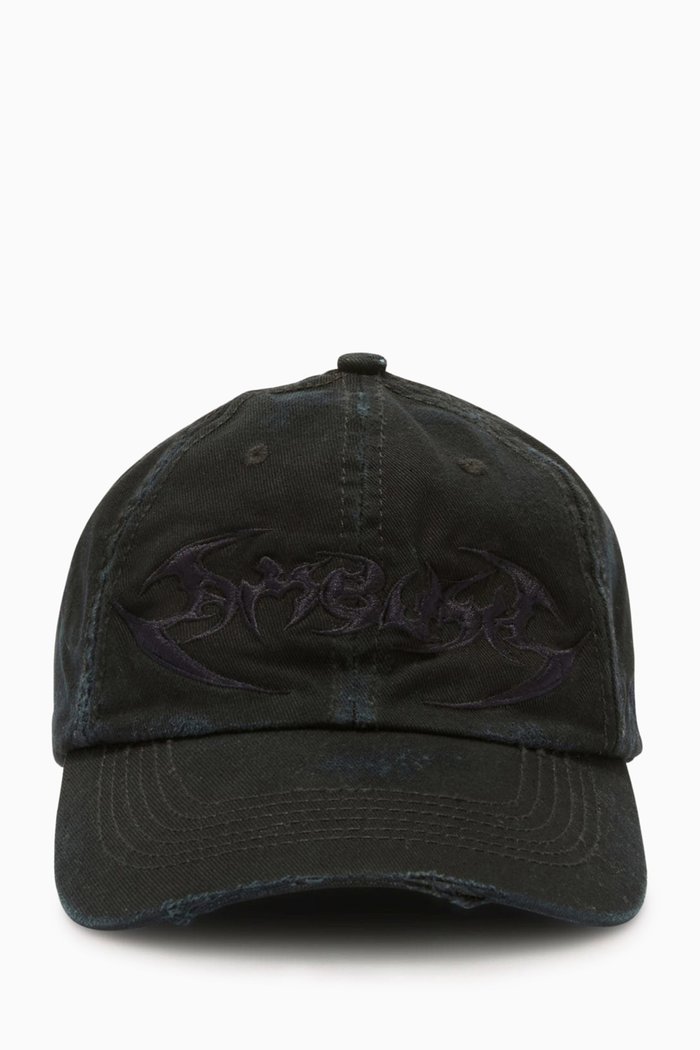 

Vintage Baseball Cap in Cotton, Black