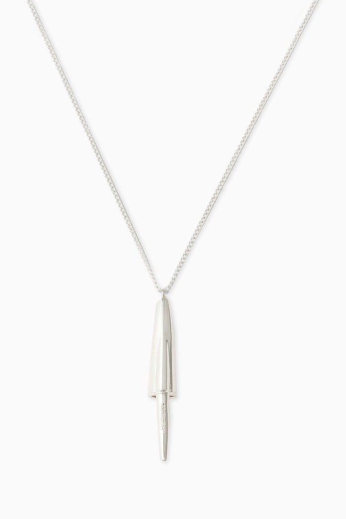 

Pen Cap Necklace in Metal, Multicolour