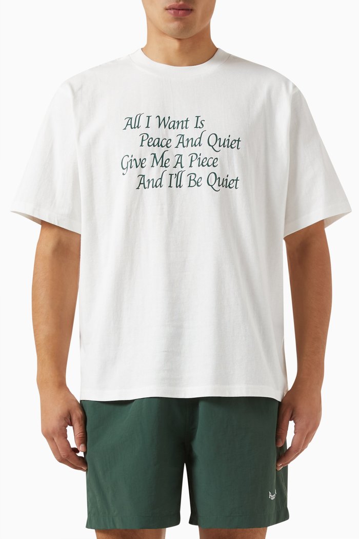 

Haiku T-shirt in Cotton-jersey, White