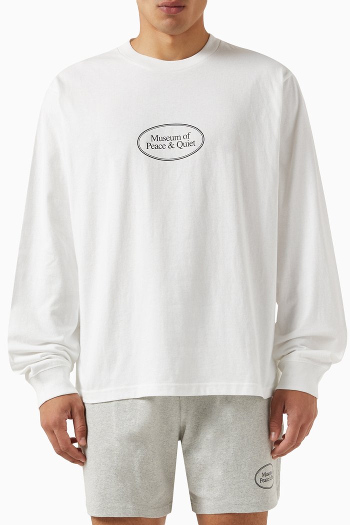 

Classic Logo T-shirt in Cotton-jersey, White