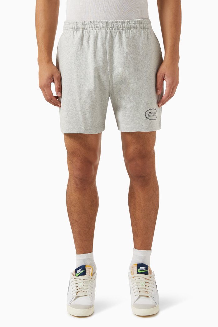

Classic Logo Sweatshorts in Cotton, Grey