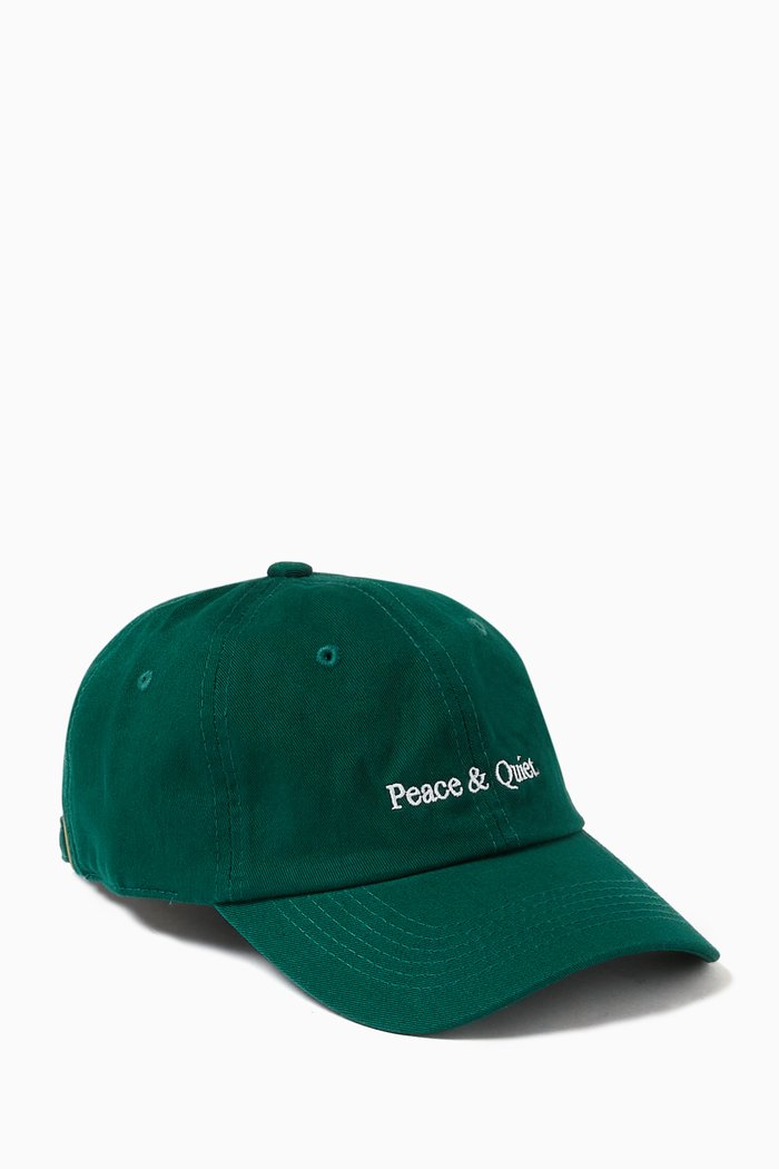 

Classic Wordmark Dad Hat in Cotton, Green