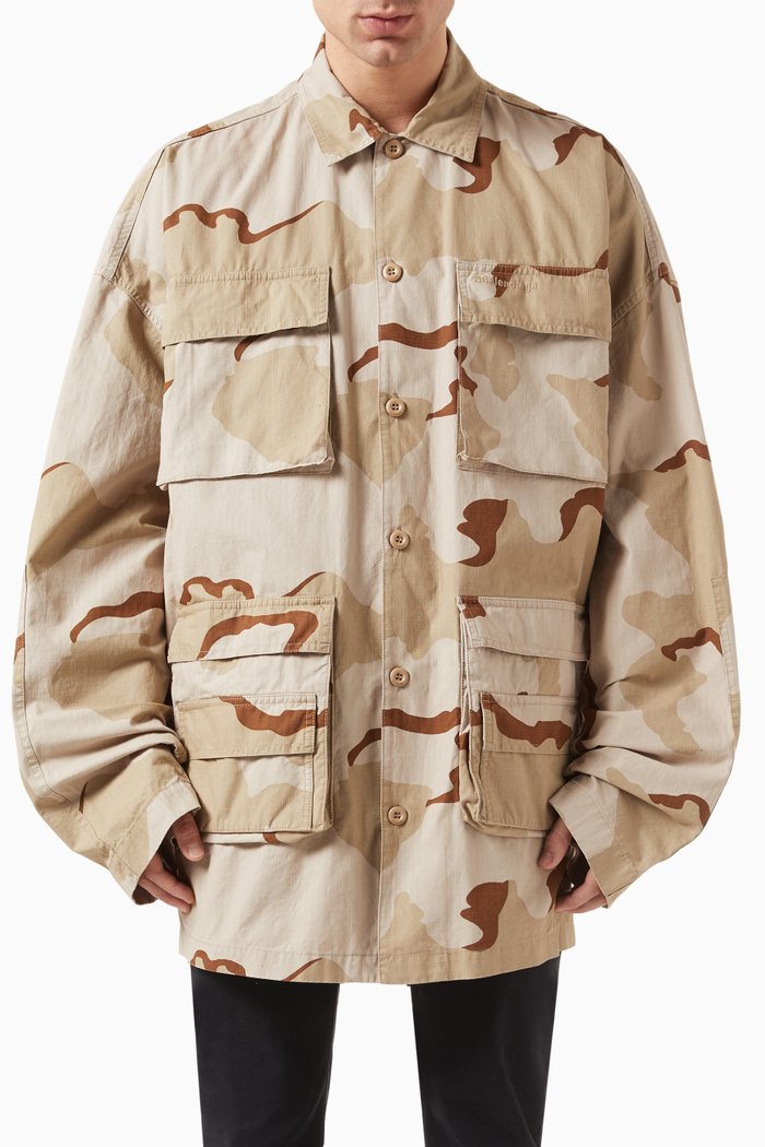

Corp Cargo Shirt in Cotton, Neutral