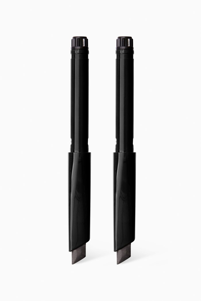 Soft Black Long-Wear Brow Pencil Refill, 0.33g, Colourless