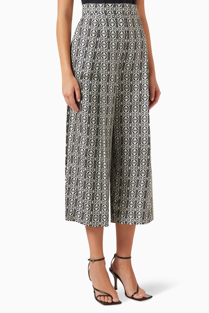 

Moxa Printed Pants in Silk, Multicolour