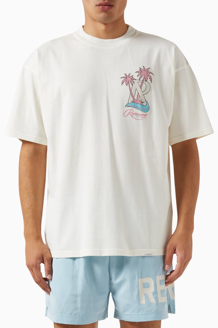 

Resort T-shirt in Cotton Jersey, White