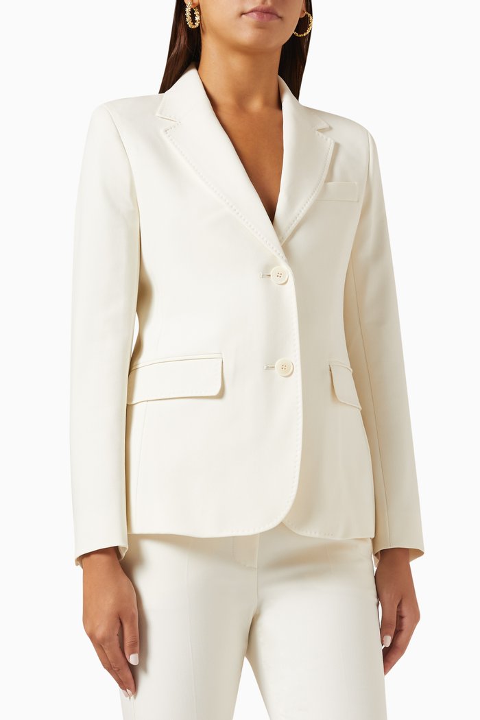 

Uva Blazer in Viscose-blend, Neutral