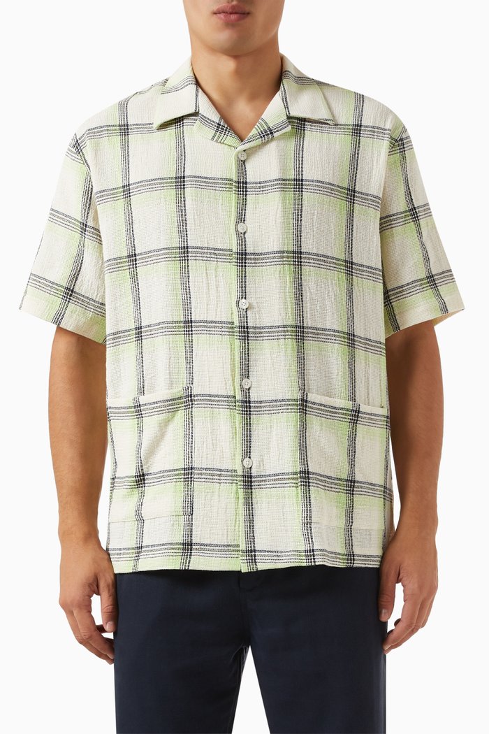 

Emerson Shirt in Recycled Cotton, Multicolour