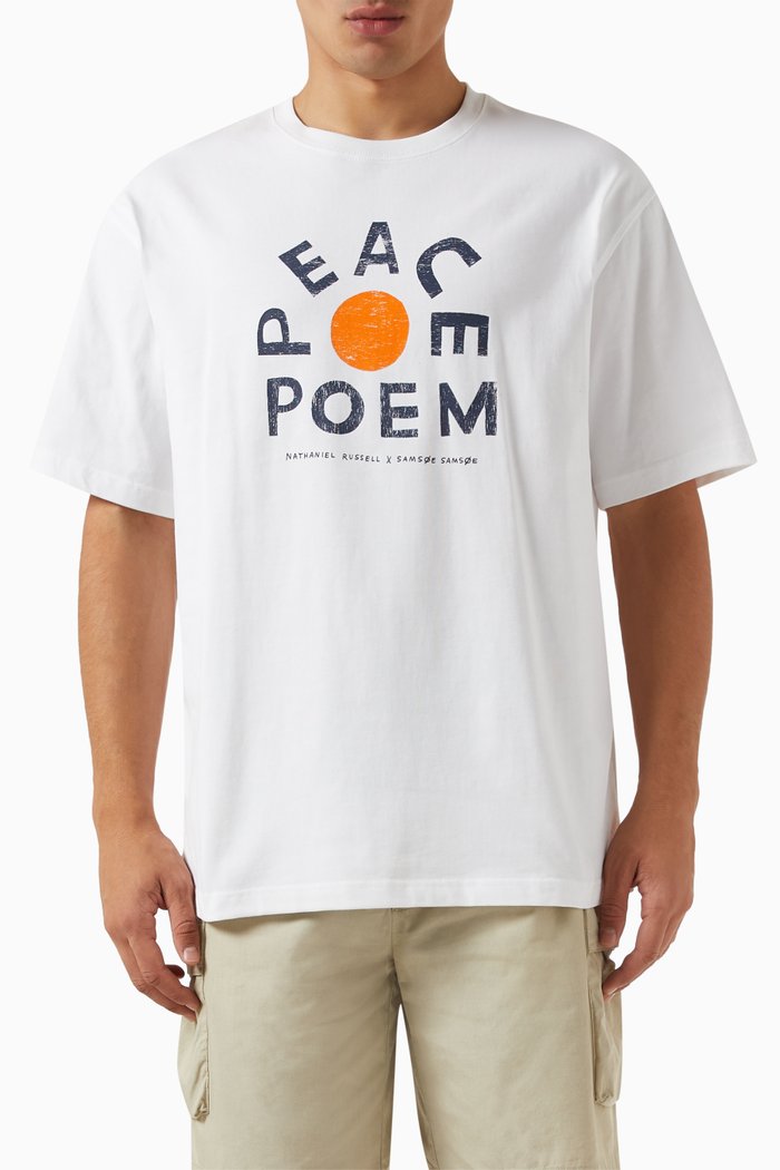 

Nathaniel T-shirt in Cotton Jersey, White