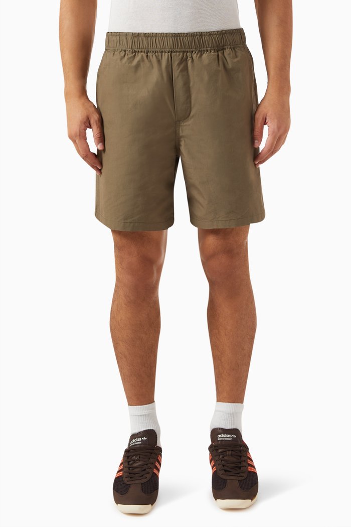 Jabari Shorts in Cotton, Grey